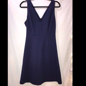 ‼️BCBG‼️ MINI BLUE WORN TWICE. Lace detail on back